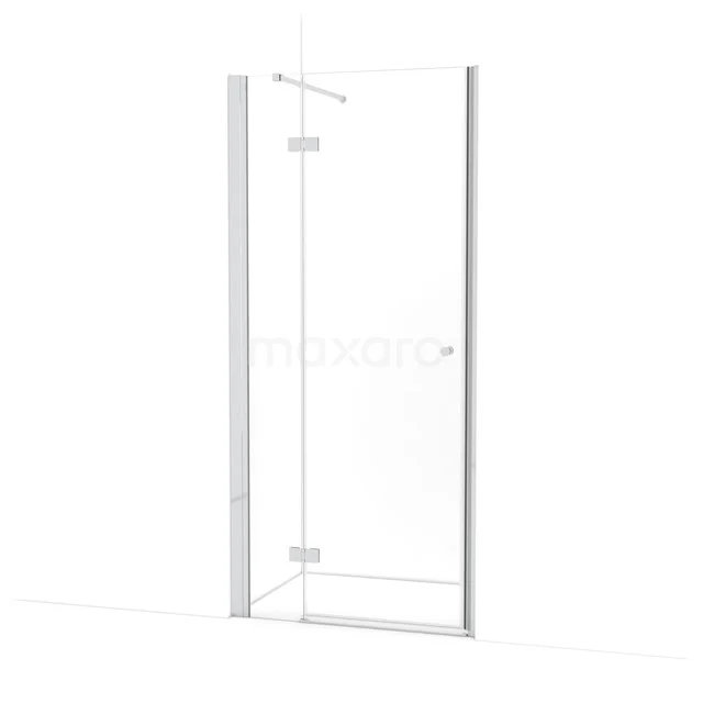 Amber Douchedeur | 95 cm Chroom Helder glas Draaideur WTC263110C