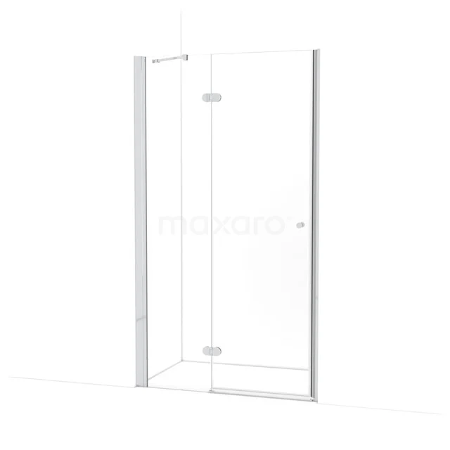 Amber Douchedeur | 115 cm Chroom Helder glas Draaideur WTC463220C