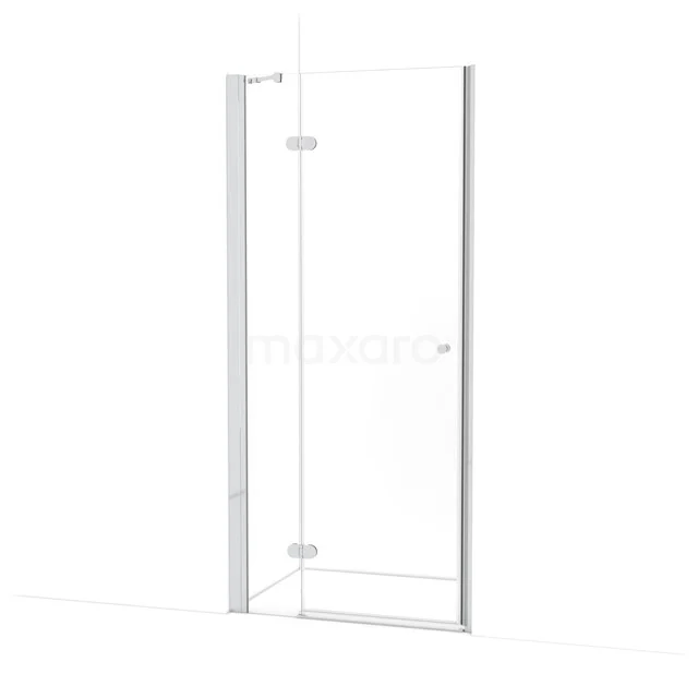 Amber Douchedeur | 95 cm Chroom Helder glas Draaideur WTC263220C