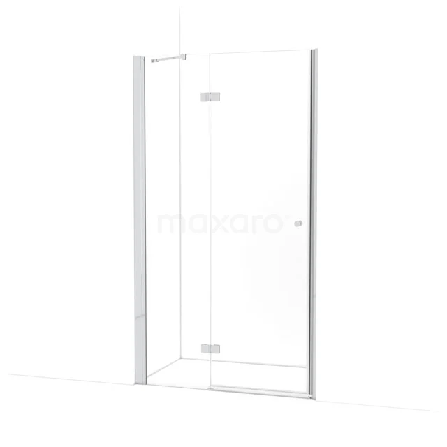 Amber Douchedeur | 115 cm Chroom Helder glas Draaideur WTC463210C