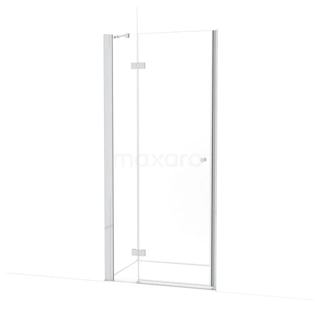 Amber Douchedeur | 95 cm Chroom Helder glas Draaideur WTC263210C