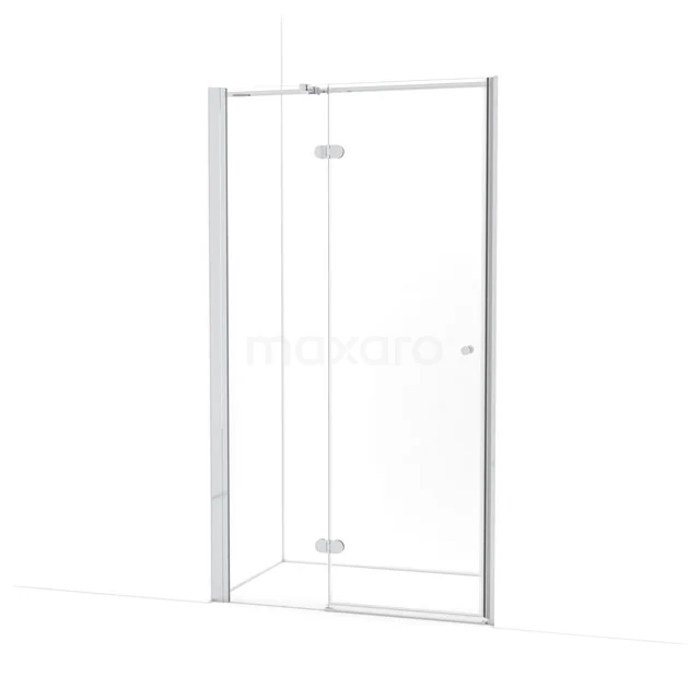 Amber Douchedeur | 115 cm Chroom Helder glas Draaideur WTC463320C