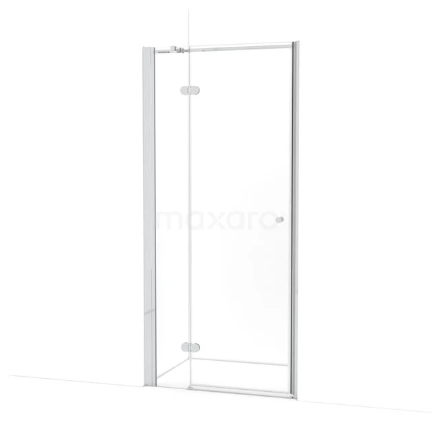 Amber Douchedeur | 95 cm Chroom Helder glas Draaideur WTC263320C