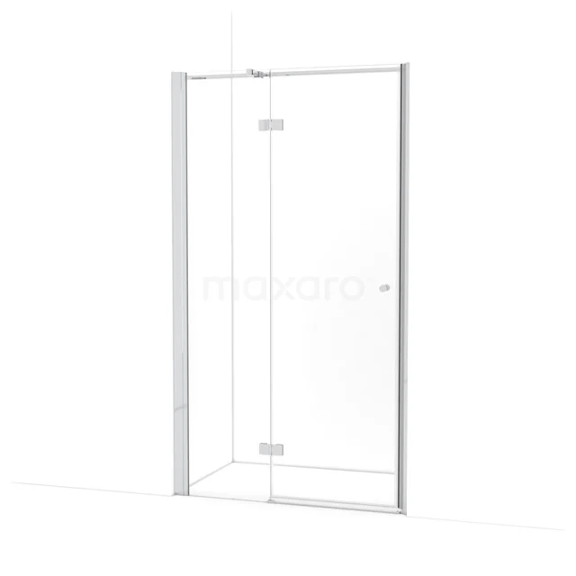 Amber Douchedeur | 115 cm Chroom Helder glas Draaideur WTC463310C