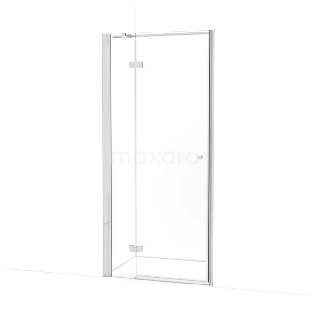 Amber Douchedeur | 95 cm Chroom Helder glas Draaideur WTC263310C