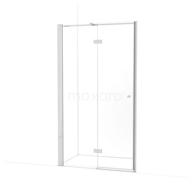 Amber Shower door | 115 cm Chrome Clear glass Pivot door WTC553310C