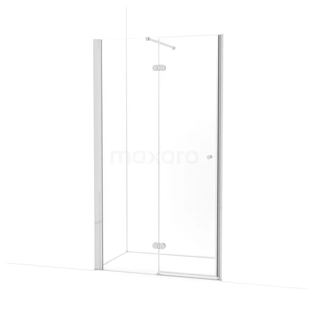 Amber Shower door | 115 cm Chrome Clear glass Pivot door WTC553120C