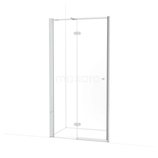 Amber Douchedeur | 105 cm Chroom Helder glas Draaideur WTC453320C