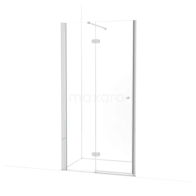 Amber Douchedeur | 105 cm Chroom Helder glas Draaideur WTC453120C