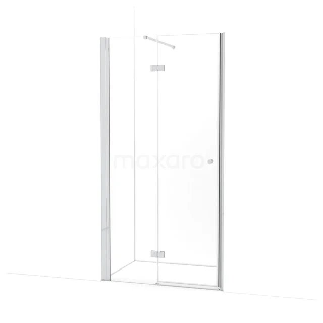 Amber Douchedeur | 105 cm Chroom Helder glas Draaideur WTC453110C