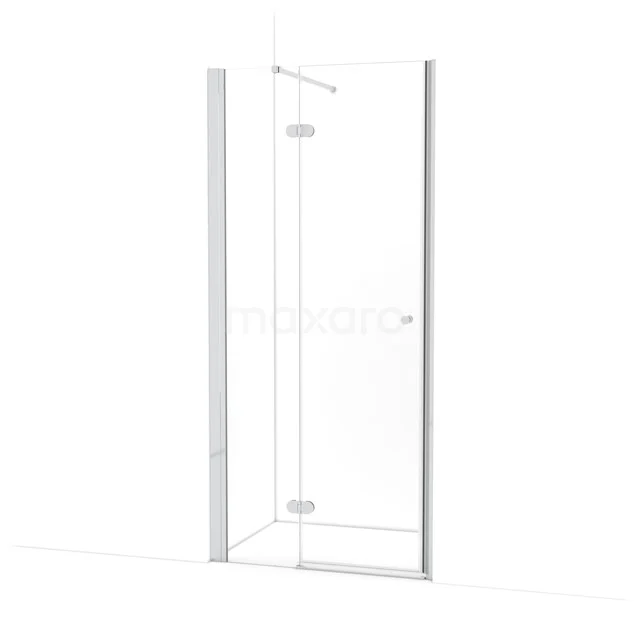 Amber Douchedeur | 95 cm Chroom Helder glas Draaideur WTC353120C