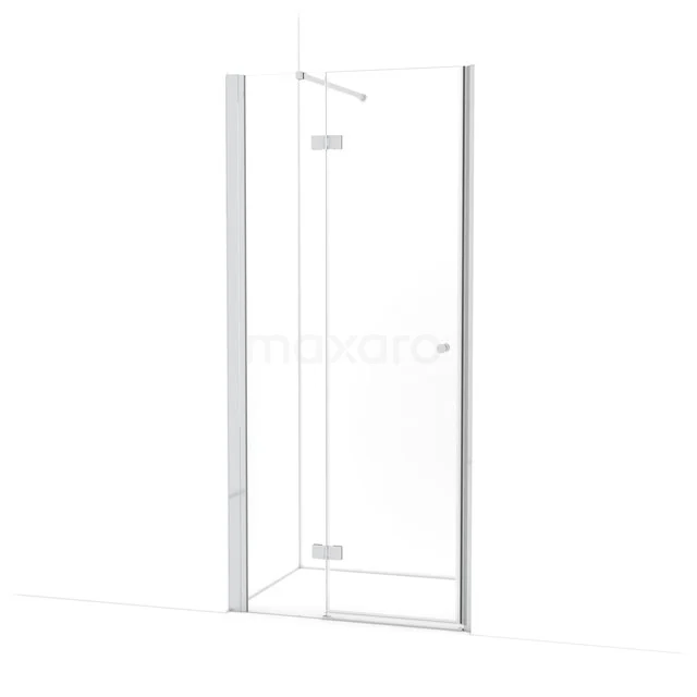 Amber Douchedeur | 95 cm Chroom Helder glas Draaideur WTC353110C