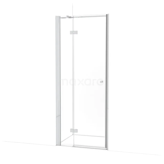 Amber Duschtür | 85 cm Chrom Klarglas Drehtür WTC253310C