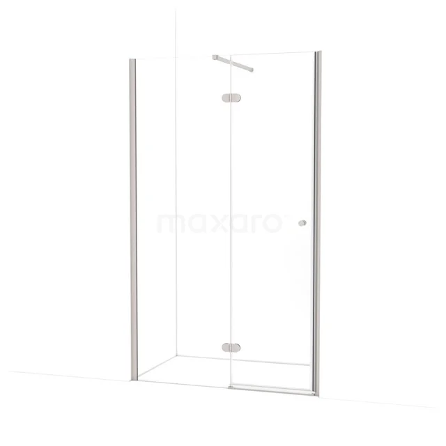 Amber Shower door | 120 cm Stainless steel Clear glass Pivot door WTC65120BR