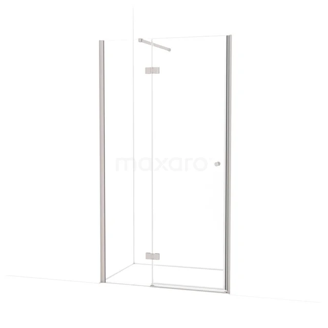 Amber Shower door | 110 cm Stainless steel Clear glass Pivot door WTC46110BR