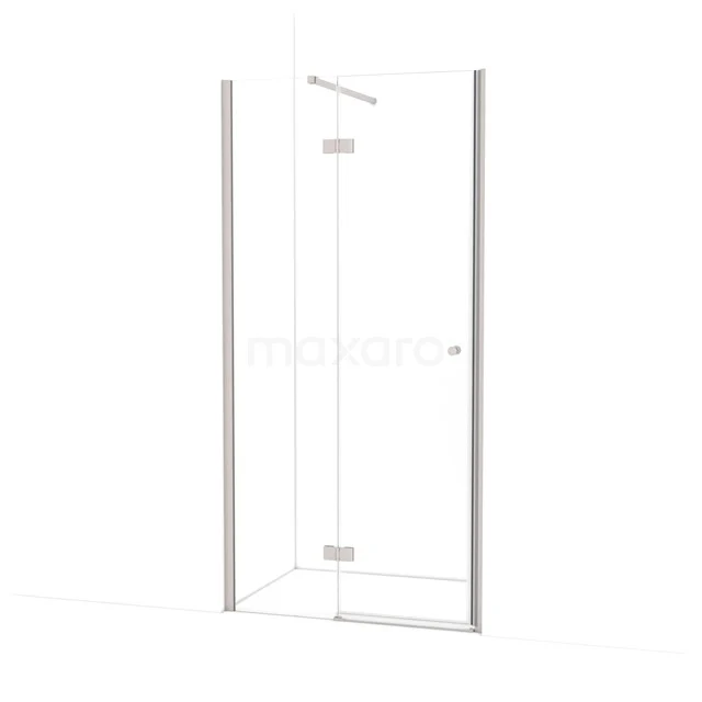 Amber Shower door | 100 cm Stainless steel Clear glass Pivot door WTC45110BR