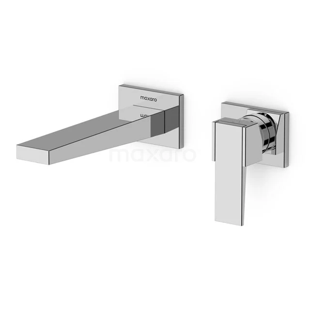 Basin tap Cubic Chrome, Single lever mixer tap, Chrome 33.153.501N