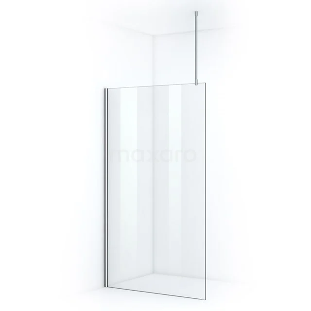 Strakke Gläserne Duschwand mit Aluminium Profil, ideal für moderne Bäder, aus der Premium ClearView-Serie.