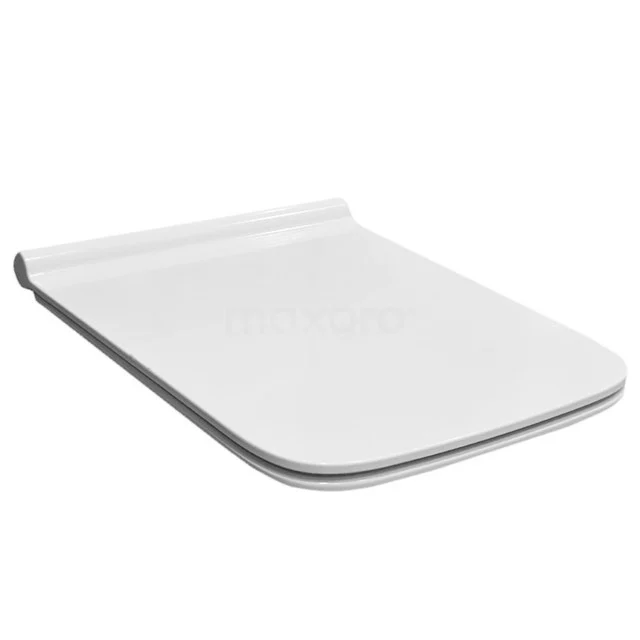 WC-Sitz Diverso verwässert, weiß glänzend inkl. Softclose 500.0240 Weiße, ovale WC-Sitz mit Softclose-Funktion, langlebiger Thermoplast, perfekt für modernen Badezimmerstil.