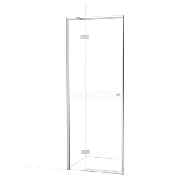 Amber Shower door | 70 cm Stainless steel Clear glass Pivot door WTB15310BR