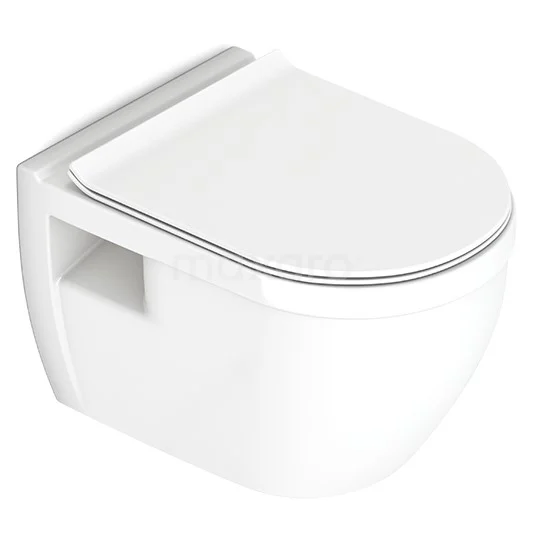 Wall-hung toilet Base Easy Clean White 300.0376