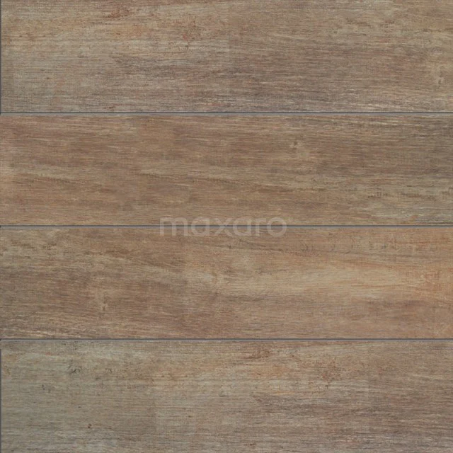 Wooden bathroom tile, brown with a natural wood look, rectangular design, robust and water-resistant.
