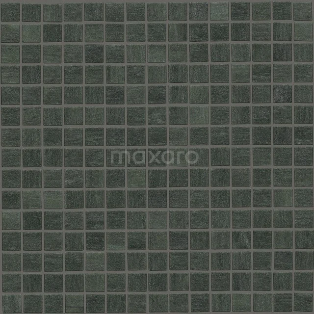 Mosaic tile Wave Moss 32.7x32.7cm Mosaic Green 306-020107