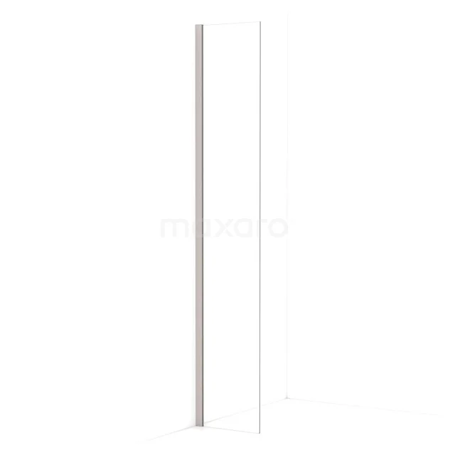 Diamond Walk-in shower | 40 cm Stainless steel Clear glass Fixed wall IDA04010BR