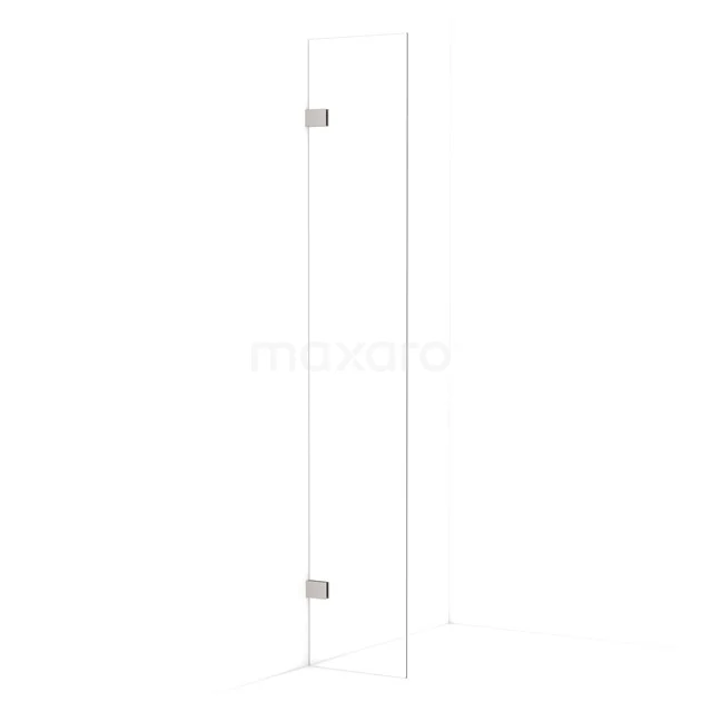 Diamond Walk-in shower | 30 cm Stainless steel Clear glass Fixed wall IDA03020BR