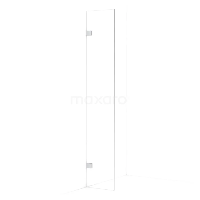 Diamond Walk-in shower | 40 cm Chrome Clear glass Fixed wall IDA04020C