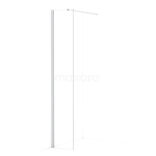 Diamond begehbare Dusche | 30 cm Chrom  Feste Wand IDA03110C