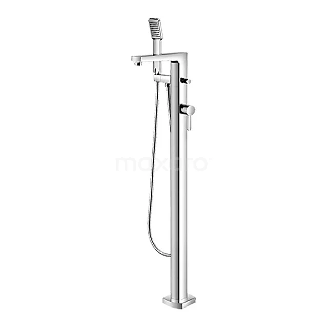 Distinct Vrijstaande badkranen  | Chroom Eéngreeps mengkraan met handdouche   BSH-6603-00000