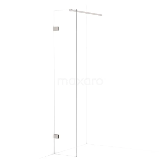 Diamond begehbare Dusche | 30 cm Edelstahl  Feste Wand IDA03120BR