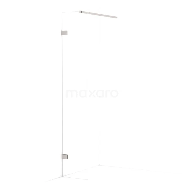 Diamond Walk-in shower | 30 cm Stainless steel Clear glass Fixed wall IDA03120BR