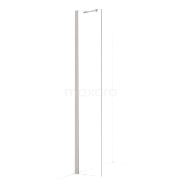 Diamond begehbare Dusche | 40 cm Edelstahl  Feste Wand IDA04210BR