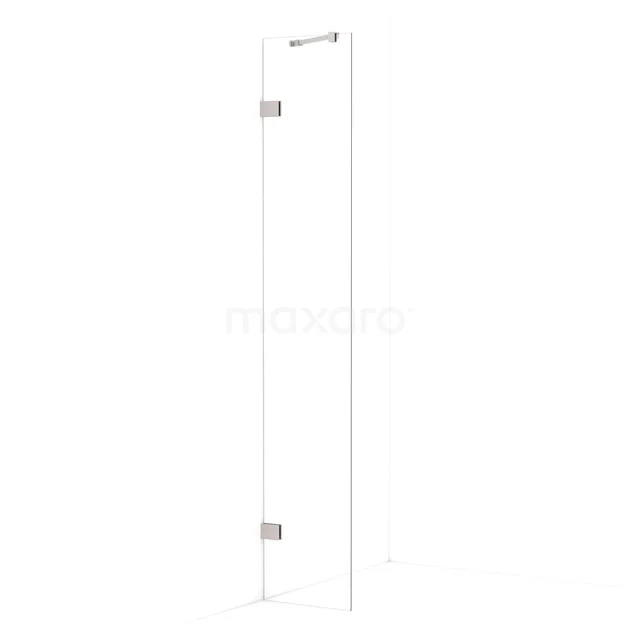Diamond Walk-in shower | 30 cm Stainless steel Clear glass Fixed wall IDA03220BR