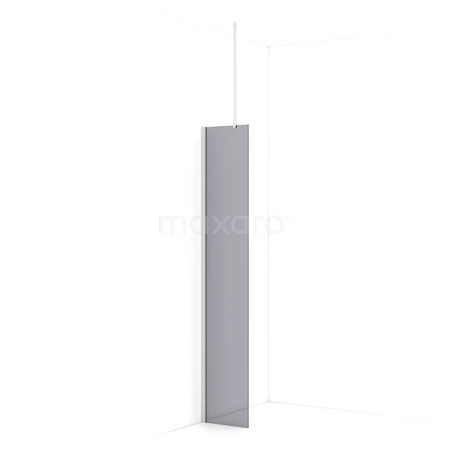 Diamond begehbare Dusche | 30 cm Chrom  Feste Wand IDA03711C