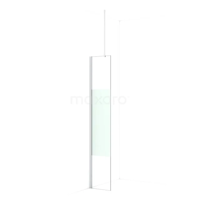 Diamond begehbare Dusche | 30 cm Chrom  Feste Wand IDA03713C