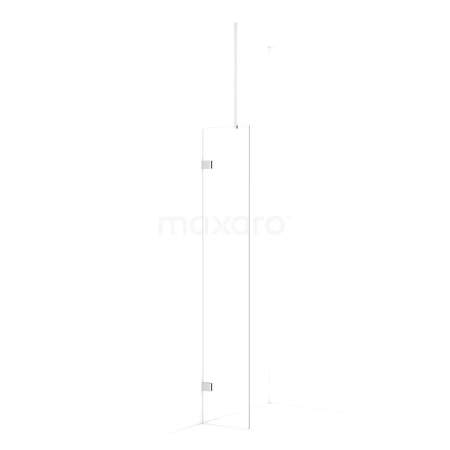 Diamond Walk-in shower | 30 cm Chrome Clear glass Fixed wall IDA03720C