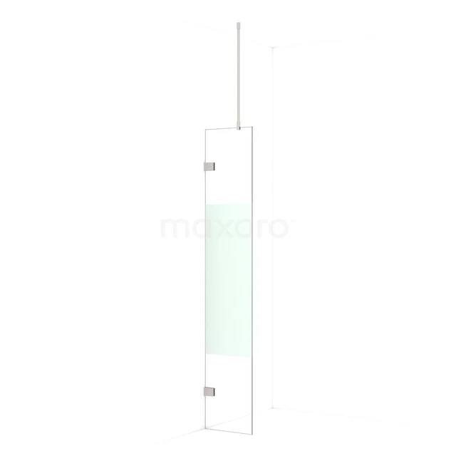 Diamond begehbare Dusche | 30 cm Edelstahl  Feste Wand IDA03723BR