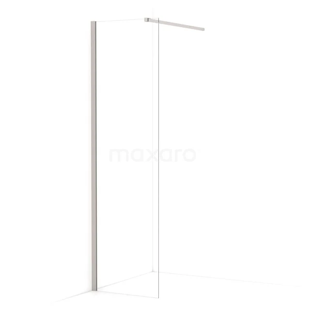 Diamond begehbare Dusche | 50 cm Edelstahl  Feste Wand IDA05110BR