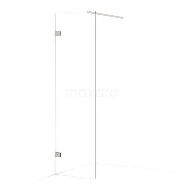 Diamond Walk-in shower | 50 cm Stainless steel Clear glass Fixed wall IDA05120BR