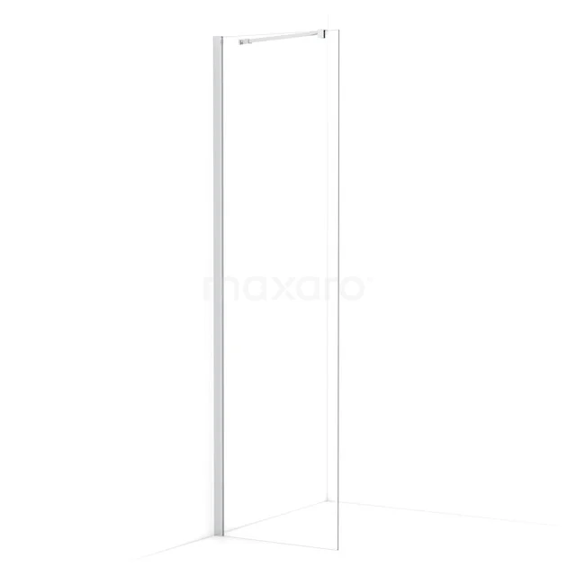 Diamond begehbare Dusche | 50 cm Chrom  Feste Wand IDA05210C