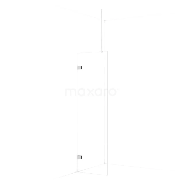 Diamond Walk-in shower | 60 cm Chrome Clear glass Fixed wall IDA06720C