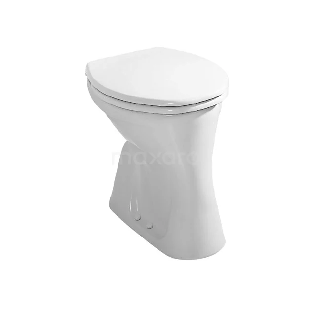 WC-Becken Dino Standspülung weiß 911013600 Weißes keramisches WC mit klarem, modernem Design; ideal für ein stilvolles Badezimmer.