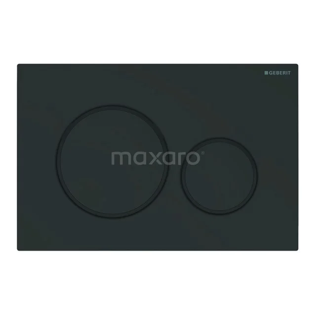 Geberit Flush plate Toilet | Sigma 20 Matte black 911013788