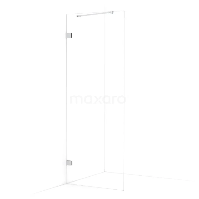 Diamond Walk-in shower | 70 cm Chrome Clear glass Fixed wall IDA07220C