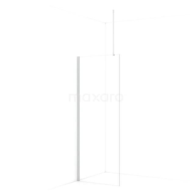 Diamond Inloopdouche | 80 cm Chroom Helder glas Vaste wand IDA08710C