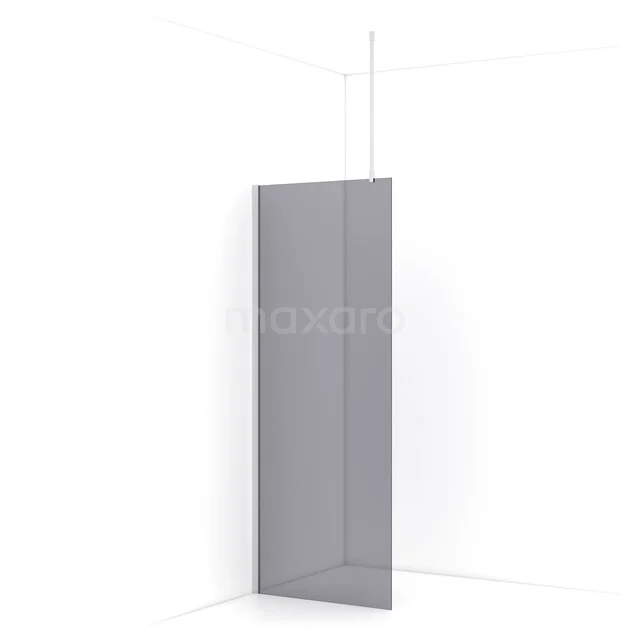 Begehbare Dusche Diamond 80cm aus Rauchglas Sicherheitsglas Chrom IDA08711C Begehbare Dusche Diamond 80cm aus Rauchglas Sicherheitsglas Chrom IDA08711C