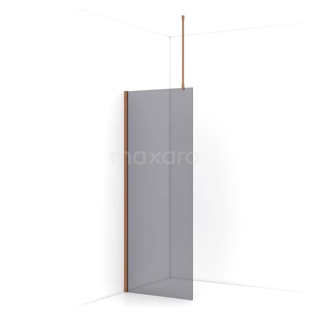 Diamond begehbare Dusche | 80 cm Kupfer Feste Wand IDA08711KP Diamond begehbare Dusche | 80 cm Kupfer Feste Wand IDA08711KP